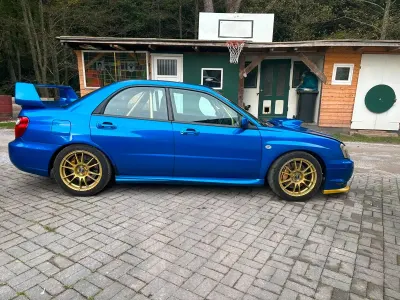 Gebraucht Subaru WRX STI 265 PS (194 kW) 2003 Blau Limousine