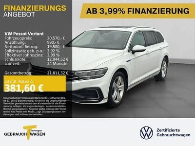 Weiß Gebraucht 2021 VW Passat GTE Kombi | 20.570 € (Fairer Preis)