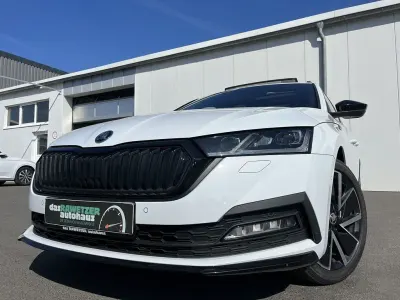 Gebraucht Skoda Octavia SportLine 150 PS (110 kW) 2022 Weiß Kombi
