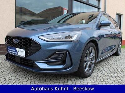 Gebraucht Ford Focus ST-Line X 125 PS (91 kW) 2023 Blau Limousine