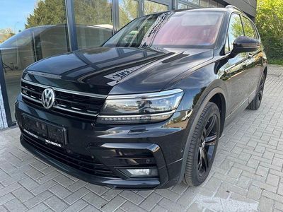 Gebraucht VW Tiguan Allspace Highline 200 PS (147 kW) 2021 Schwarz SUV