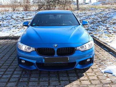 Gebraucht BMW 420 M Sport 184 PS (135 kW) 2015 Blau Coupé
