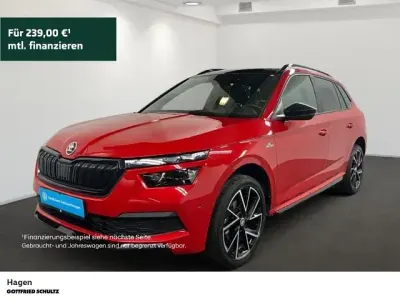 Gebraucht Skoda Kamiq Monte Carlo 150 PS (110 kW) 2021 Rot SUV