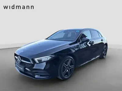 Używany Mercedes A250 AMG line 160 KM (117 kW) 2022 Czarny Sedan/Limuzyna