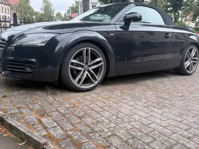 Gebraucht Audi TT Roadster S-Line 200 PS (147 kW) 2009 Schwarz Cabrio