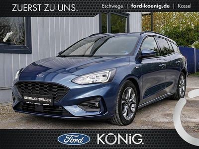 Gebraucht Ford Focus ST-Line 125 PS (91 kW) 2020 Blau Kombi