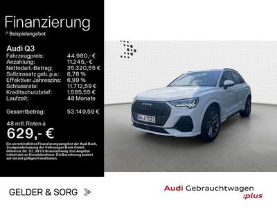Gebraucht Audi Q3 S-Line 150 PS (110 kW) 2023 Gletscherweiß metallic SUV