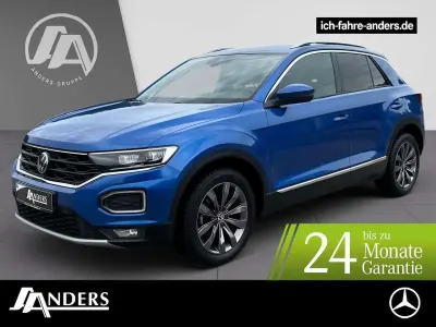 Gebraucht VW T-Roc Sport 150 PS (110 kW) 2021 Blau ravennablau SUV