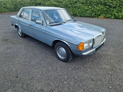 Second-hand Mercedes 200 109 CP (80 kW) 1983 Albastru Berlinǎ