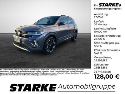 Grau (rauchgrau metallic) Neu 2026 VW T-Cross R-line SUV | 26.930 € (Guter Preis)