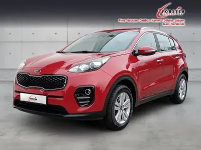 Gebraucht Kia Sportage Vision 132 PS (97 kW) 2017 Rot SUV
