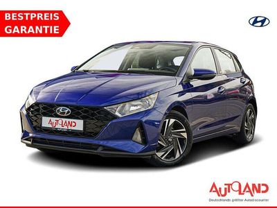 Gebraucht Hyundai i20 Intro Edition 101 PS (74 kW) 2021 Blau Kleinwagen