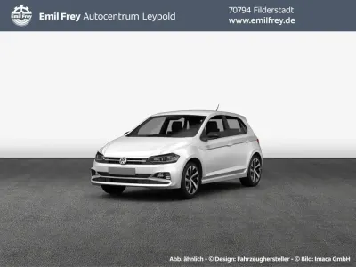 Gebraucht VW Polo Highline 95 PS (69 kW) 2021 Weiß Kleinwagen