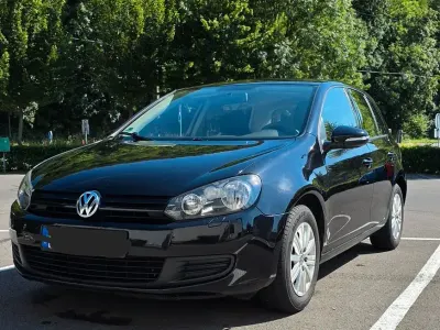 Gebraucht VW Golf VI Trendline 80 PS (58 kW) 2009 Schwarz Kleinwagen