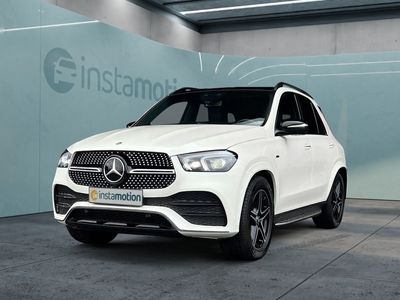 gebraucht Mercedes GLE350e Mercedes-Benz GLE 350, 56.796 km, 194 PS, EZ 10.2021, Hybrid (Diesel / Elektro)