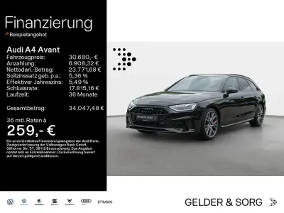 Gebraucht Audi A4 S-Line 204 PS (150 kW) 2023 Schwarz Kombi