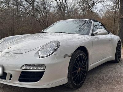 Begagnad Porsche 911 Carrera 4 Cabriolet 345 HK (253 kW) 2011 Vit Cab