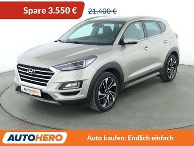 Begagnad Hyundai Tucson Premium 177 HK (130 kW) 2019 Vit SUV