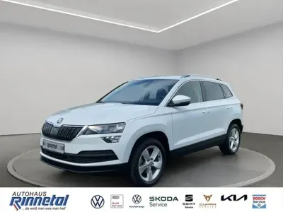 Gebraucht Skoda Karoq Ambition 110 PS (80 kW) 2022 Weiß SUV