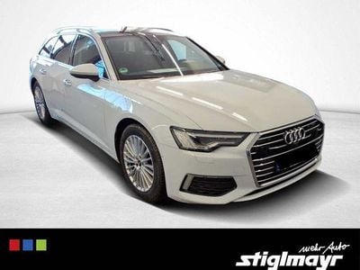 Gletscherweiß (metallic) Gebraucht 2021 Audi A6 Design Kombi | 34.470 € (Etwas zu teuer)