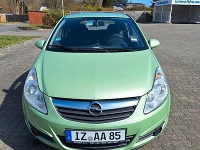 Gebraucht Opel Corsa Edition 80 PS (58 kW) 2008 Grün Kleinwagen