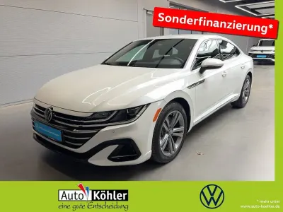 Neu VW Arteon R-line 320 PS (235 kW) 2025 Oryxweiß perlmutteffetk / titanschwarz Limousine