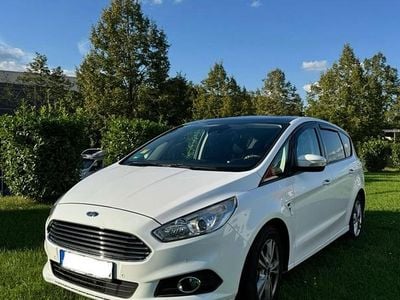 Gebraucht Ford S-MAX S 150 PS (110 kW) 2016 Weiß Van / Kleinbus