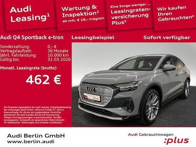 Kieselgrau Gebraucht 2025 Audi Q4 Sportback e-tron Ambiente SUV | 44.000 €