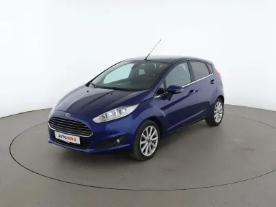 Gebraucht Ford Fiesta Trend 140 PS (102 kW) 2016 Blau Kleinwagen