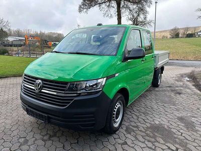 gebraucht VW Transporter T6.1Pritsche Doppelkabine lang FWD Klima 6 Sitze Navi