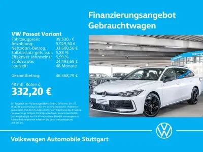 Brugt VW Passat R-line 193 HK (141 kW) 2024 Hvid Stationcar