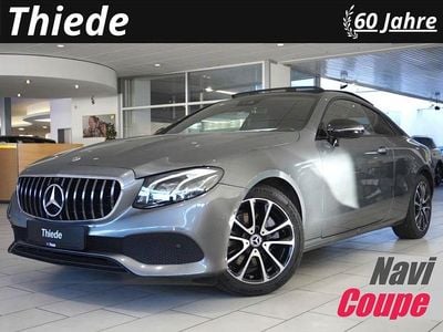 Selenitgrau metalliclack (metallic) Gebraucht 2018 Mercedes E220 Avantgarde Coupé | 28.850 € (Superpreis)