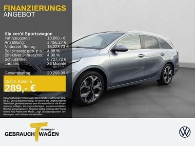 Silber Gebraucht 2020 Kia Ceed Sportswagon Platinum Edition Kombi | 18.680 € (Fairer Preis)