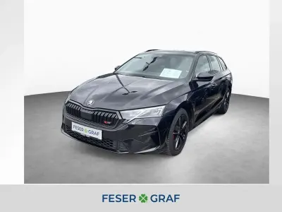 Brugt Skoda Octavia RS 265 HK (194 kW) 2025 Sort Stationcar