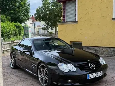 Gebraucht Mercedes SL500 306 PS (225 kW) 2003 Schwarz Cabrio