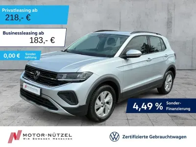 Gebraucht VW T-Cross Life 116 PS (85 kW) 2025 Silber SUV