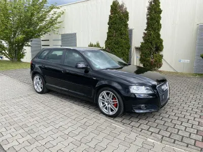 Gebraucht Audi A3 S-Line 125 PS (91 kW) 2010 Schwarz Kleinwagen