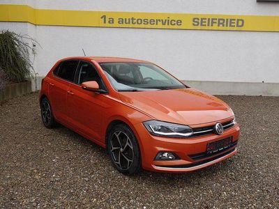 Używany VW Polo Highline 95 KM (69 kW) 2017 Pomarańczowy Sedan/Limuzyna