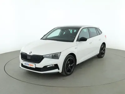 Gebraucht Skoda Scala Monte Carlo 2021 Weiß Kleinwagen