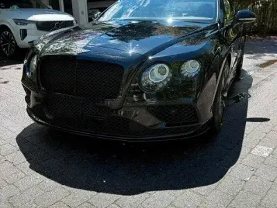 Brugt Bentley Continental GT Convertible 528 HK (388 kW) 2018 Sort Cabriolet