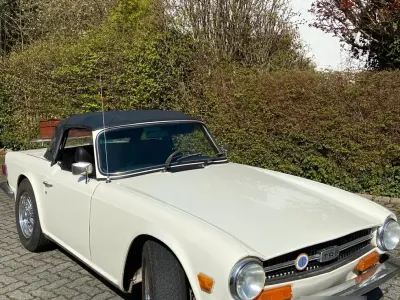 Gebraucht Triumph TR6 96 PS (70 kW) 1973 Weiß Cabrio