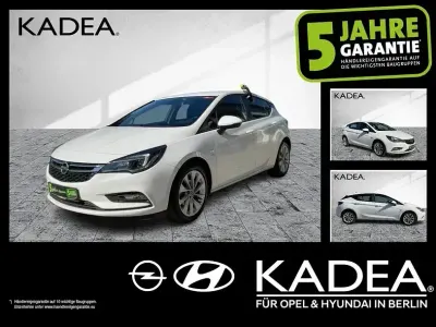 Gebraucht Opel Astra Active 125 PS (91 kW) 2019 Schneeweiss/summitwhite/arctic Limousine