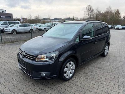 Gebraucht VW Touran Comfortline 105 PS (77 kW) 2014 Schwarz Van / Kleinbus
