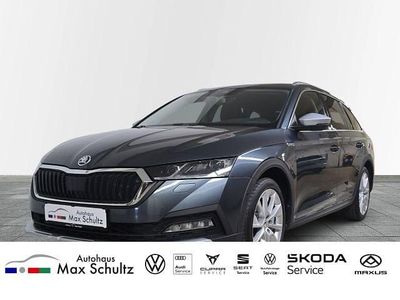 Gebraucht Skoda Octavia Scout 4x4 150 PS (110 kW) 2022 Quarzgrau metallic Kombi