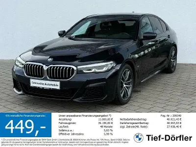 Second-hand BMW 530 M Sport 286 CP (210 kW) 2020 Negru Berlinǎ