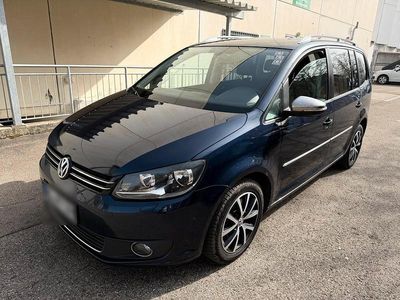 Gebraucht VW Touran Highline 170 PS (125 kW) 2011 Blau Van / Kleinbus