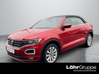 Second-hand VW T-Roc Cabriolet R-line 150 CP (110 kW) 2021 Roșu Cabrio
