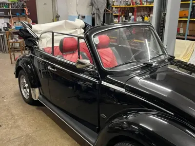 Gebraucht VW Käfer 75 PS (55 kW) 1976 Schwarz Cabrio