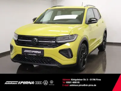 Nowe VW T-Cross R-line 116 KM (85 kW) 2026 Żółty SUV