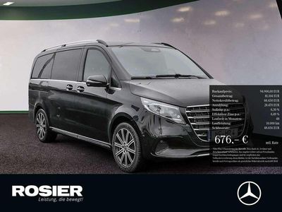 Gebraucht Mercedes V300 Exclusive 237 PS (174 kW) 2025 Schwarz / obsidianschwarz Van / Kleinbus